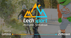 Desktop Screenshot of lechsport.pl