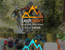 Tablet Screenshot of lechsport.pl
